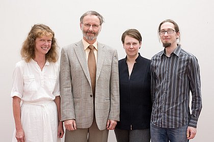 Renate Winter, Ludwig Staiger, Sibylle Schwarz und Jran Mielke