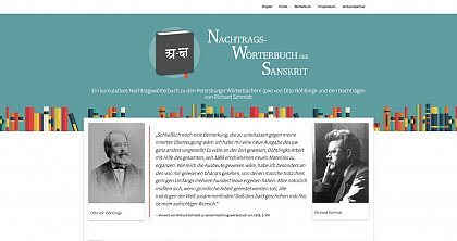 Nachtragswrterbuch des Sanskrit